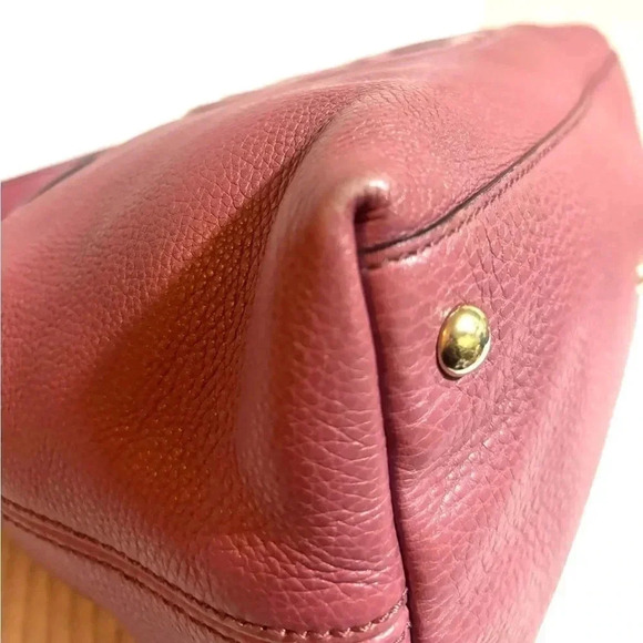 Gucci pink leather soho satchel handbag - Picture 4 of 12